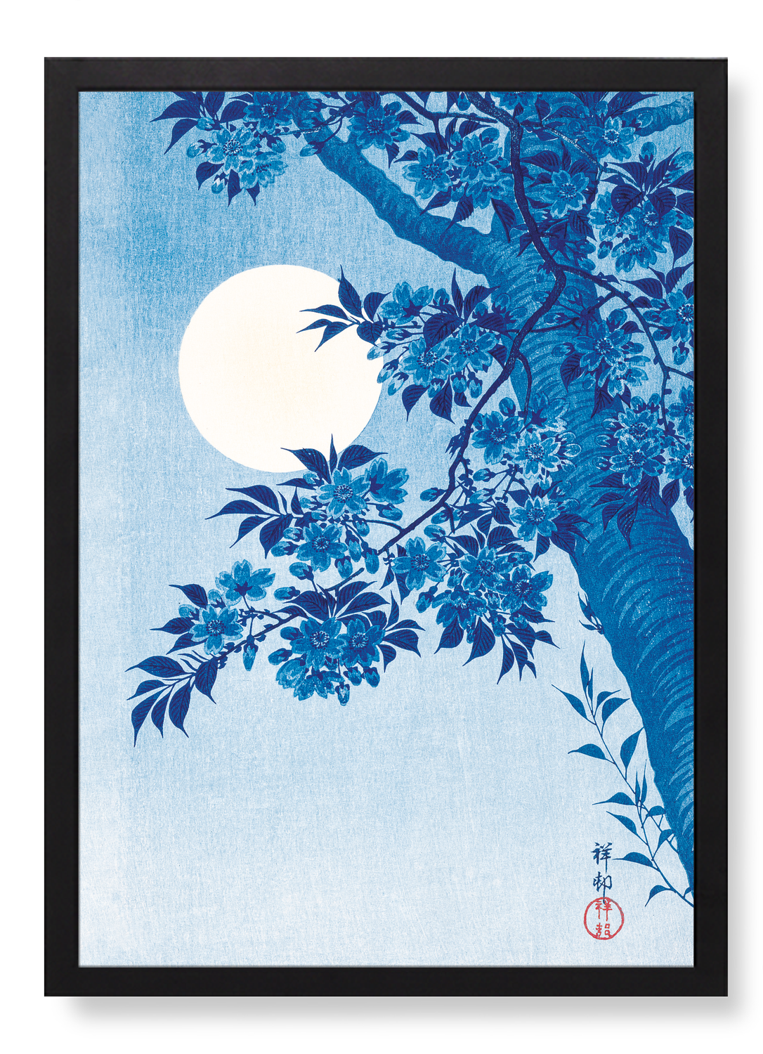 CHERRY BLOSSOMS IN THE MOON (C.1910)
