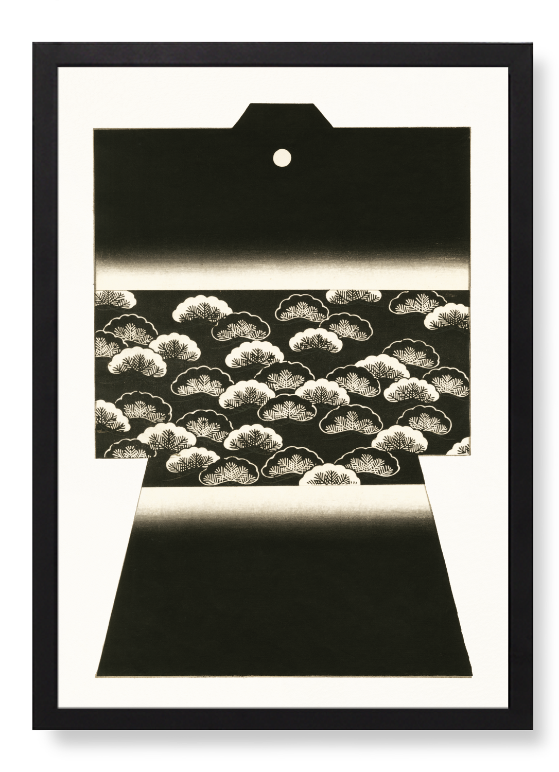 KIMONO OF PINE TREES ON BLACK (1899)