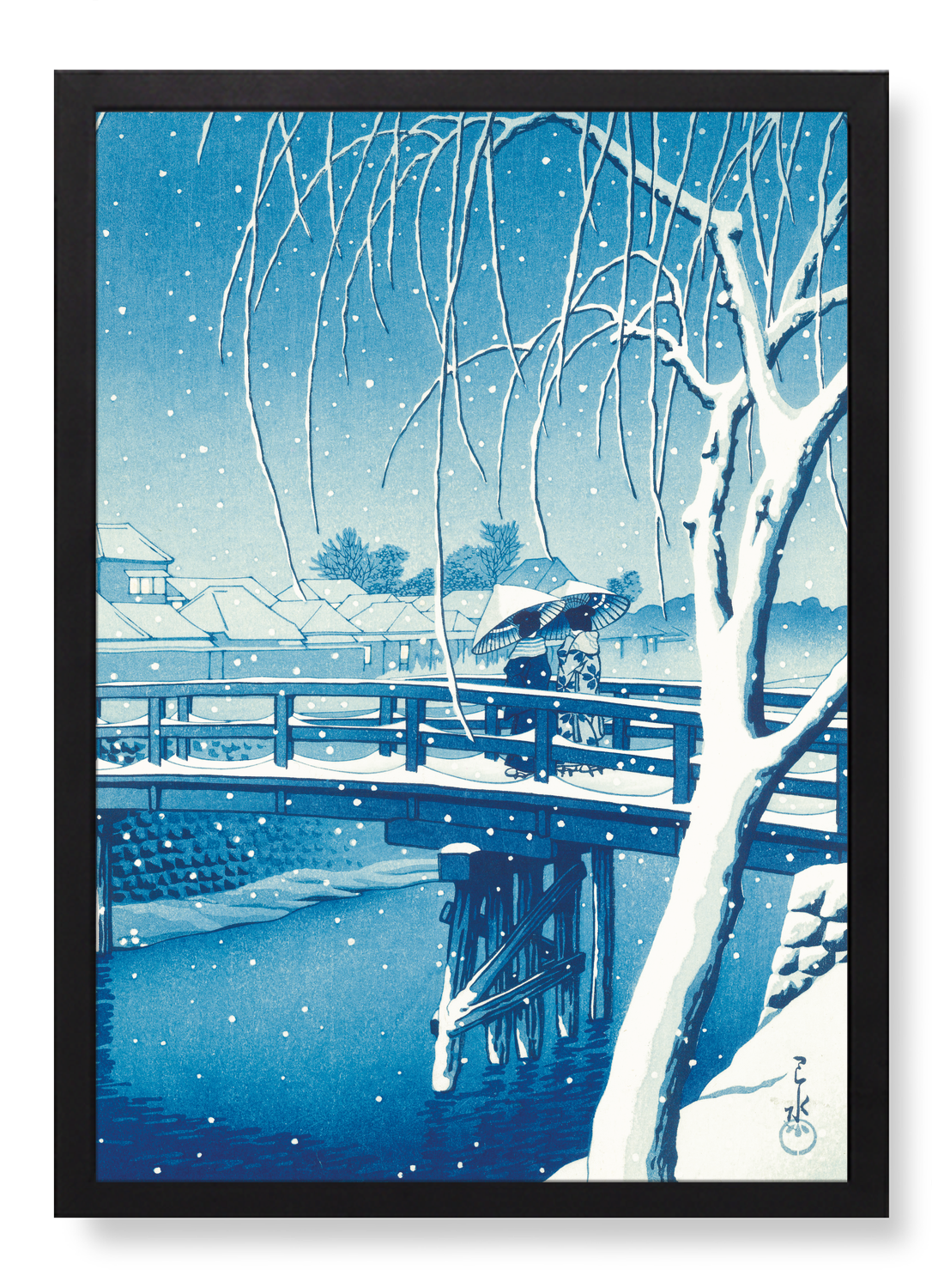 BRIDGE OVER EDO RIVER (C.1910)