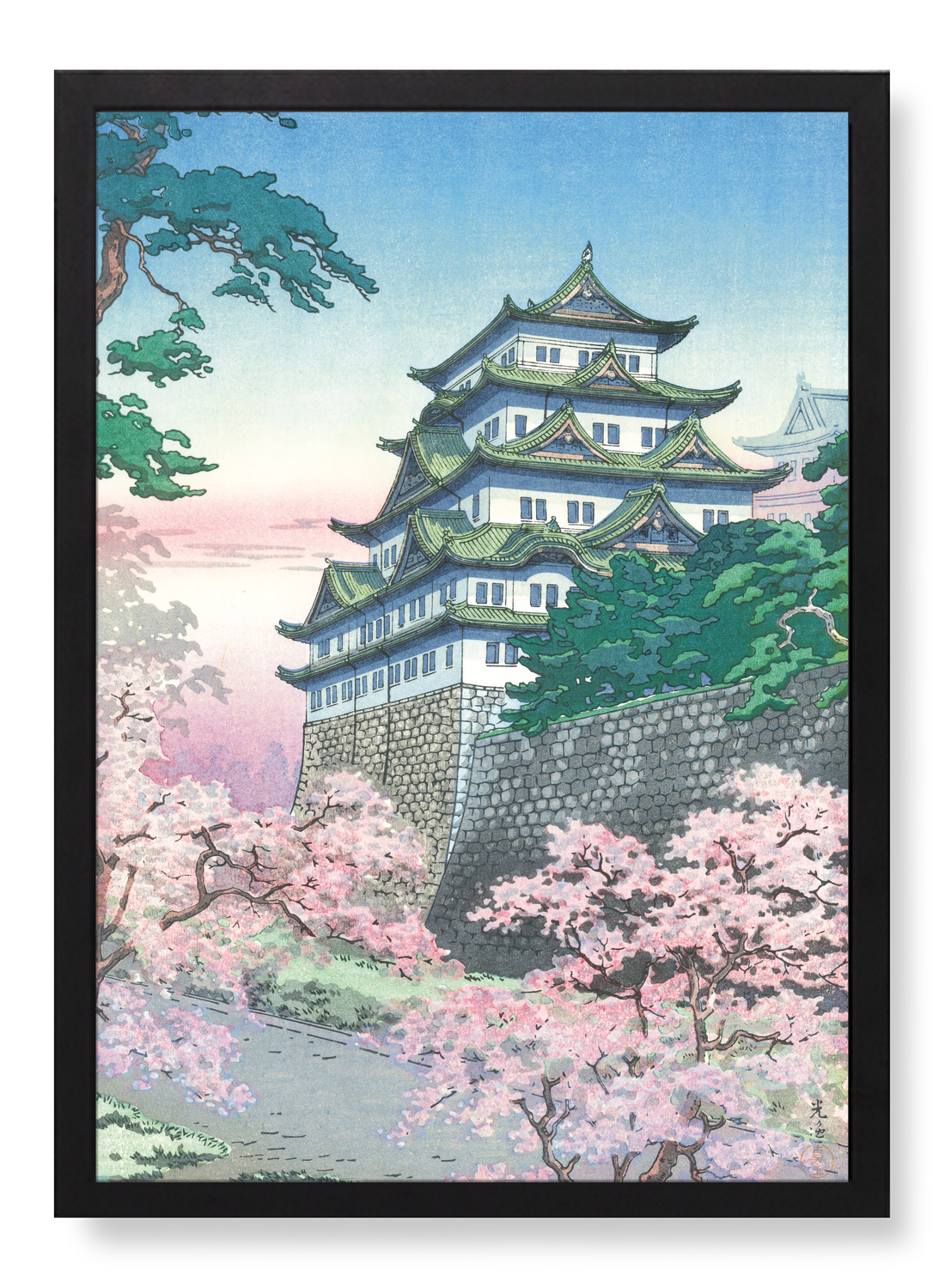 NAGOYA CASTLE IN THE SPRING