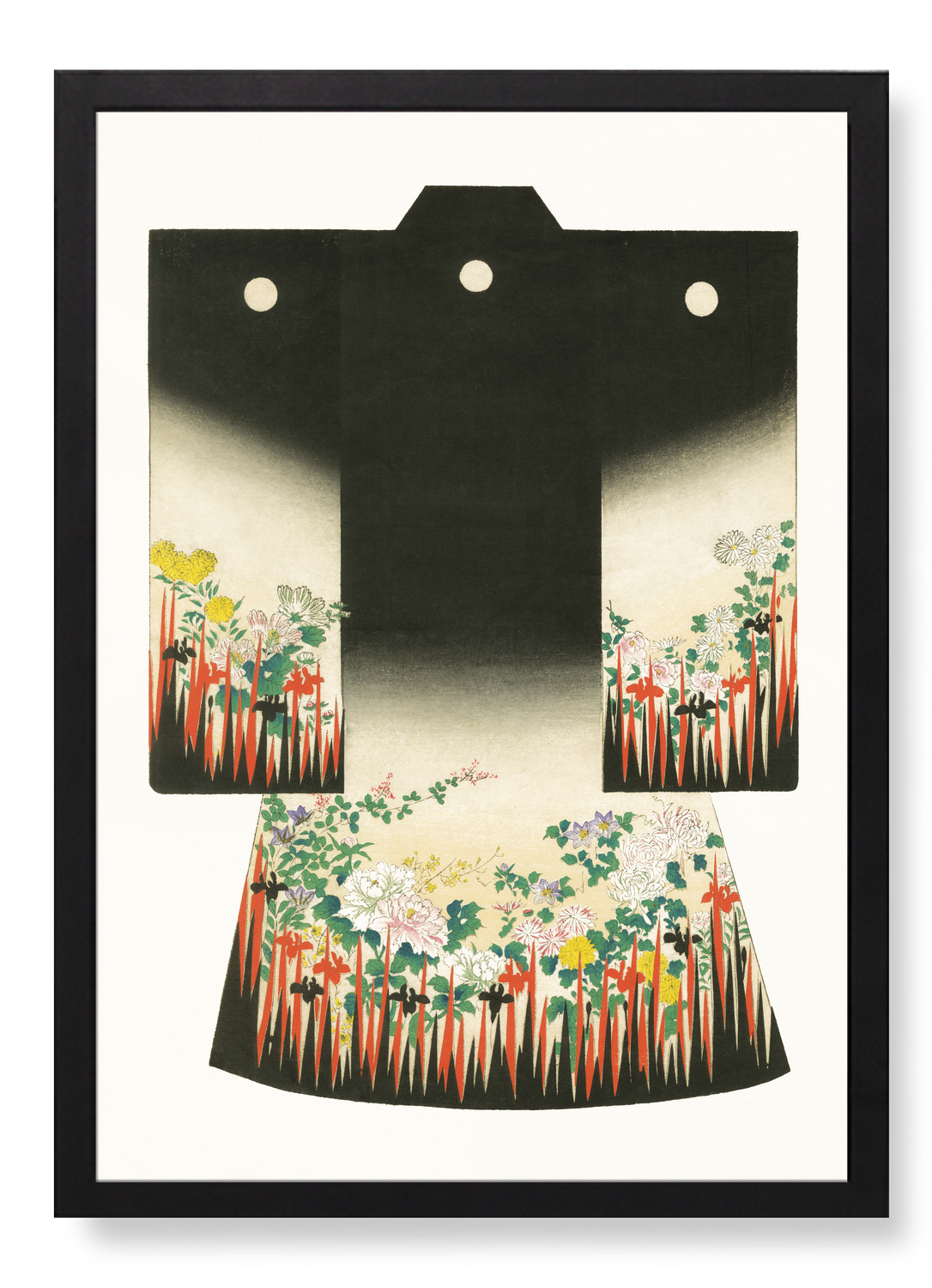 KIMONO OF FLORAL GARDEN (1899)