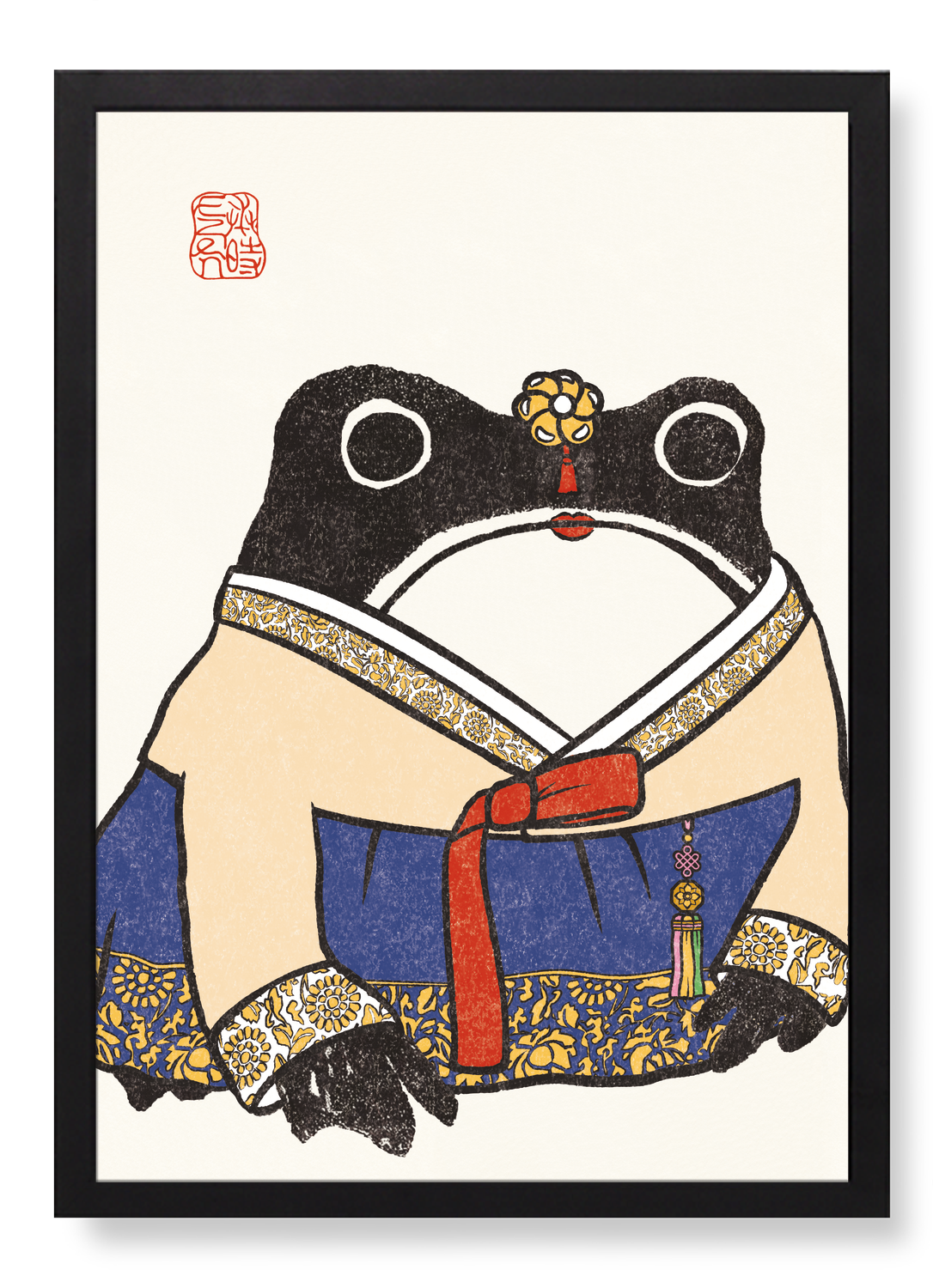 KOREAN HANBOK EZEN FROG