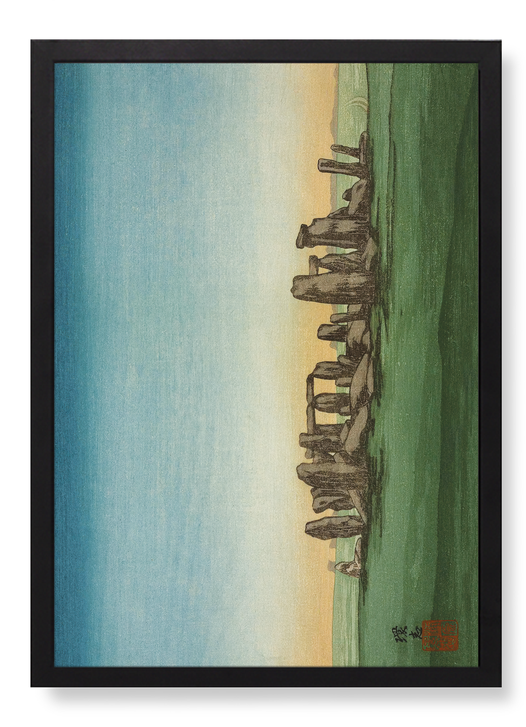 STONEHENGE AT DAWN (C.1918)