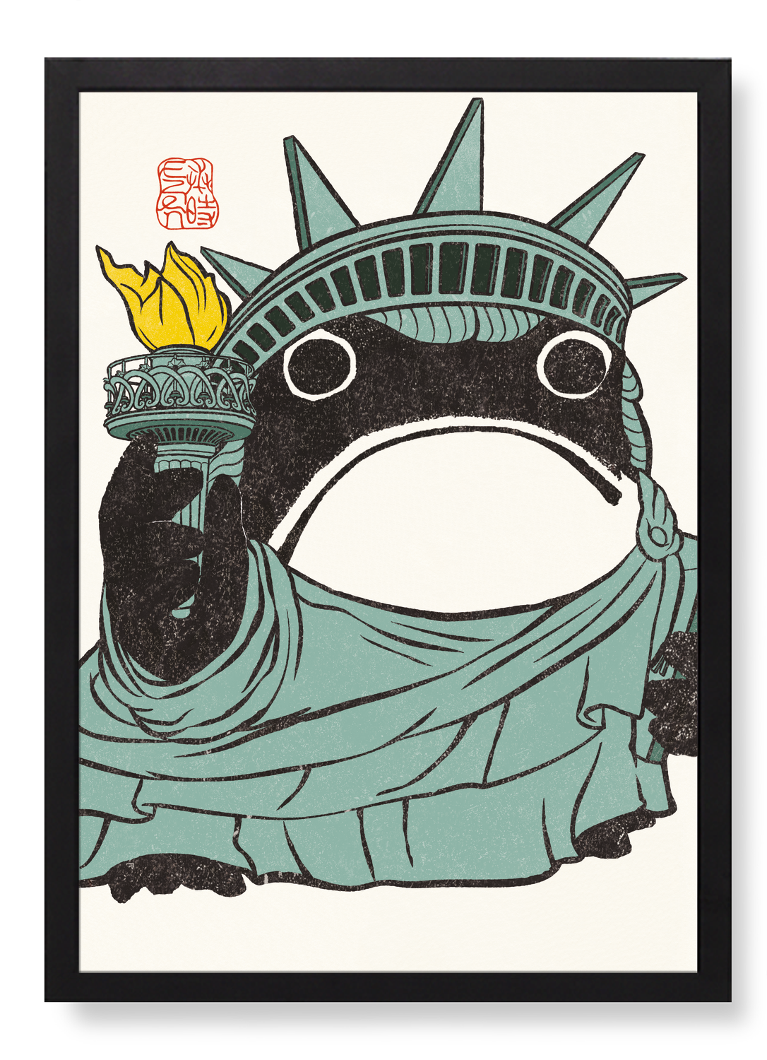 STATUE OF LIBERTY EZEN FROG