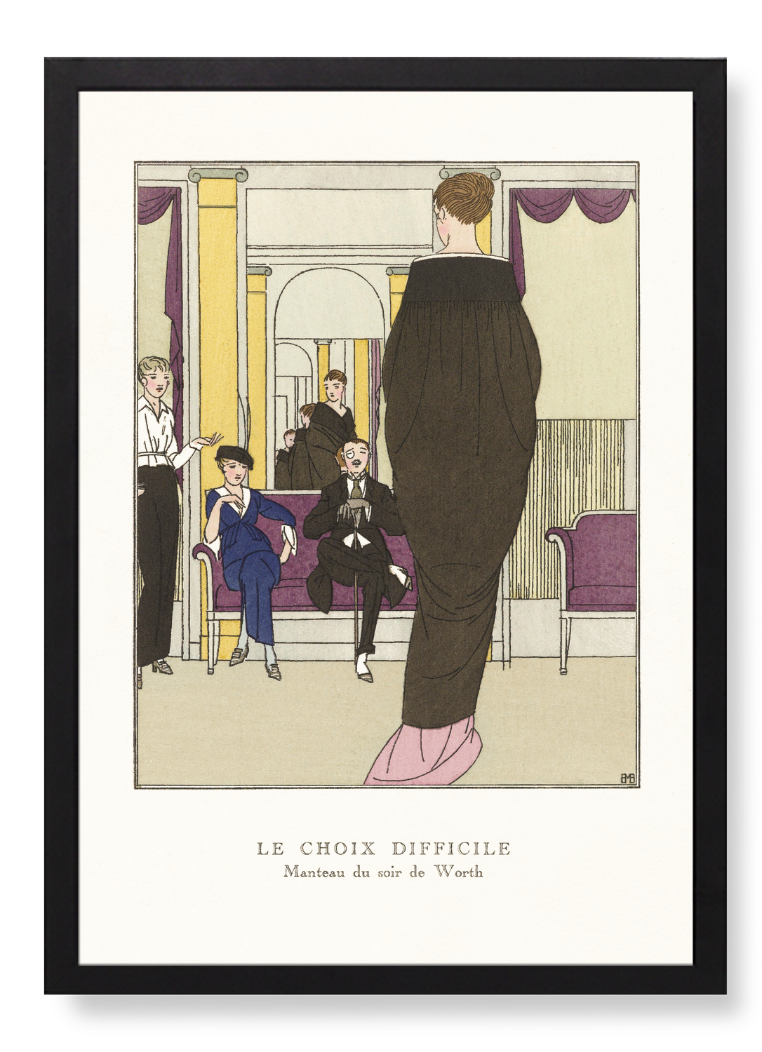 EVENING COAT BY WORTH (1914)