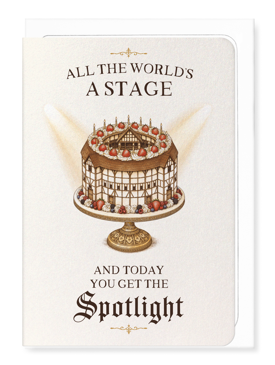 Ezen - All the World’s Your Stage - Greeting Card - Front