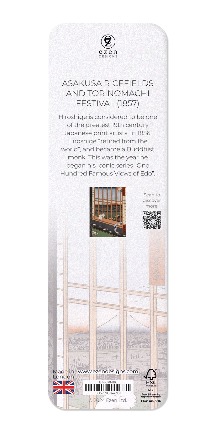 Ezen - Asakusa Ricefields and Torinomachi Festival (1857) - Bookmark - Back