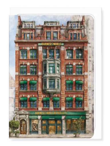 Ezen - Barnes & Noble Flagship Store in Union Square - Greeting Card - Front
