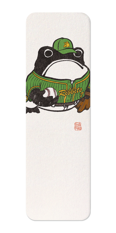 Ezen - Baseball Ezen Frog - Bookmark - Front