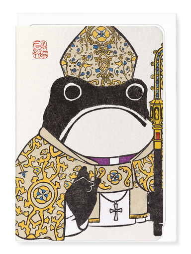 Ezen - Bishop Ezen frog - Greeting Card - Front