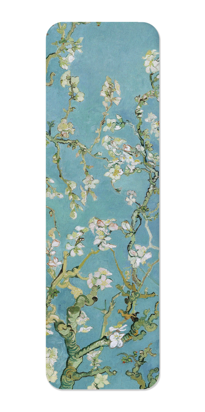 Ezen - Blossoming almond tree by Van Gogh - Bookmark - Front