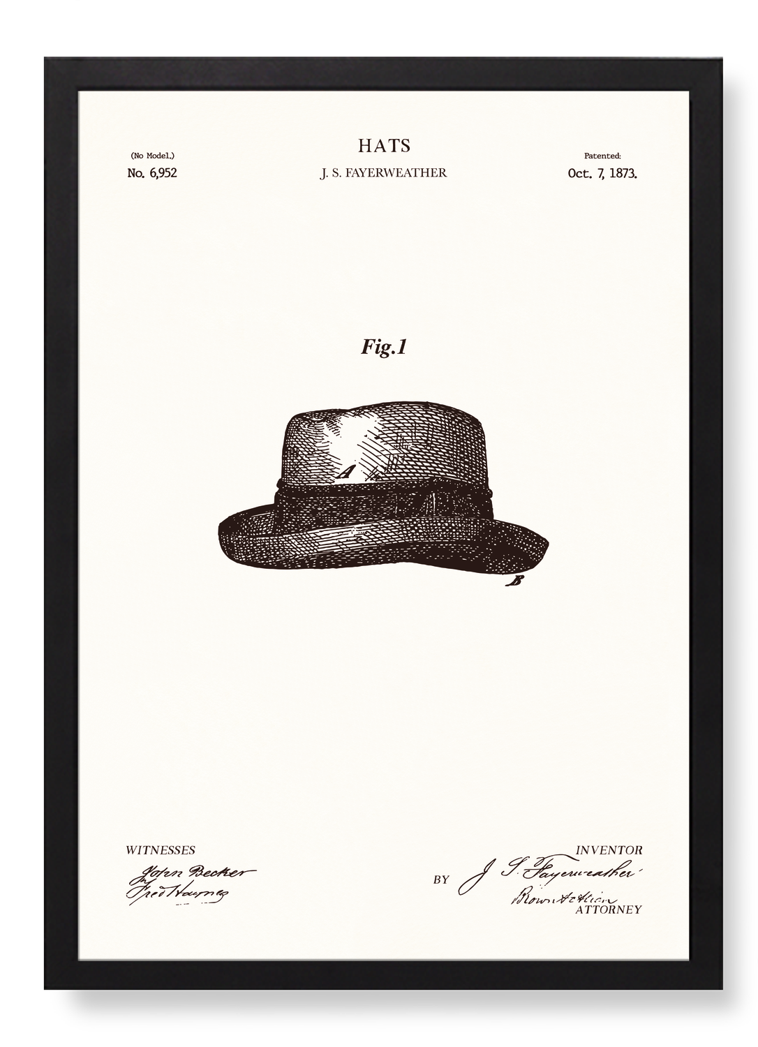 Print in the frame