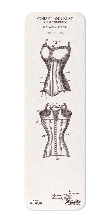 Ezen - BREVET DE CORSET ET DE BUSTE (1911) - Bookmark - Front