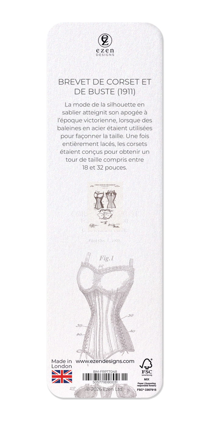 Ezen - BREVET DE CORSET ET DE BUSTE (1911) - Bookmark - Back