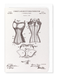 Ezen - BREVET DE CORSET ET DE BUSTE (1911) - Greeting Card - Front