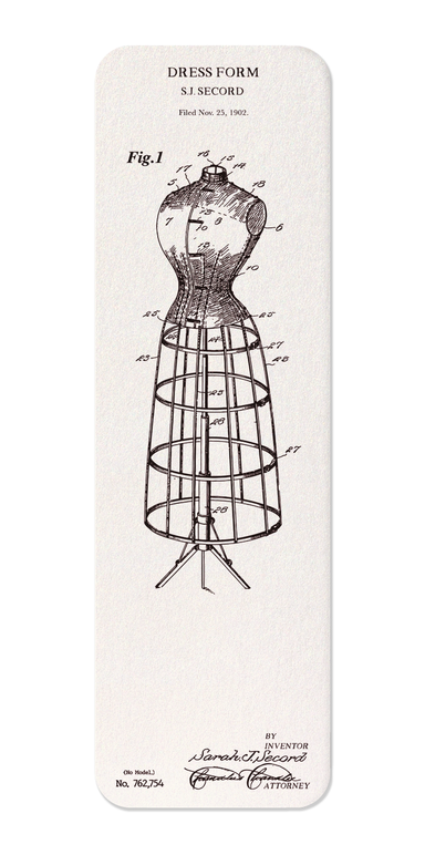 Ezen - BREVET DE MANNEQUIN DE COUTURE (1904) - Bookmark - Front