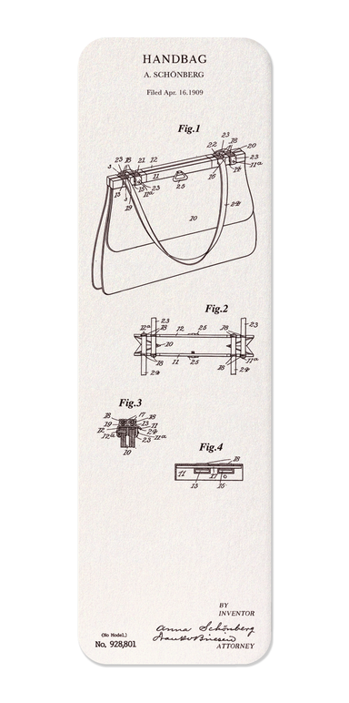 Ezen - BREVET DE SAC À MAIN (1909) - Bookmark - Front