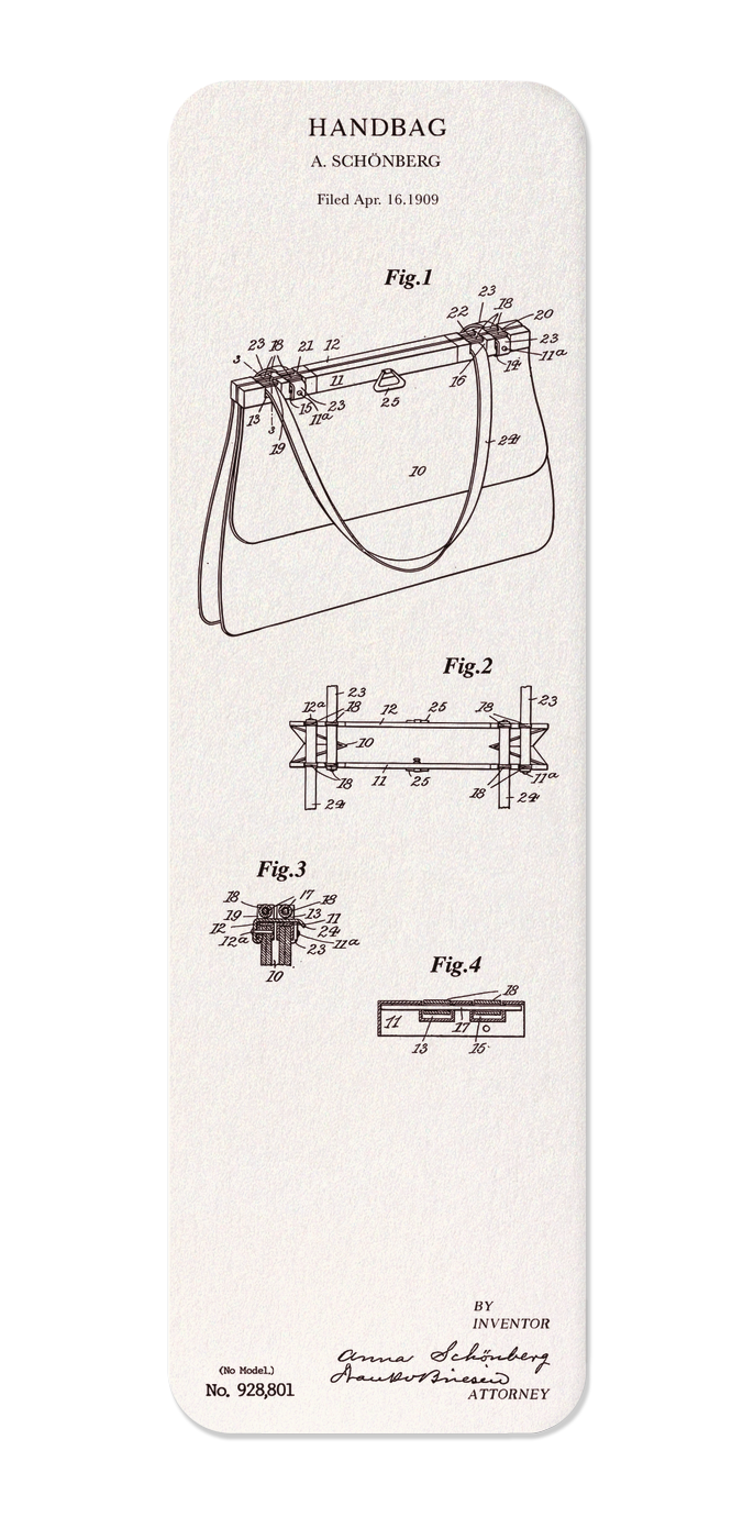 Ezen - BREVET DE SAC À MAIN (1909) - Bookmark - Front