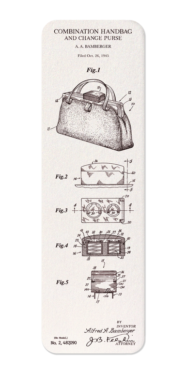 Ezen - BREVET DE SAC À MAIN (1949) - Bookmark - Front
