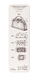 Ezen - BREVET DE SAC À MAIN (1949) - Bookmark - Front