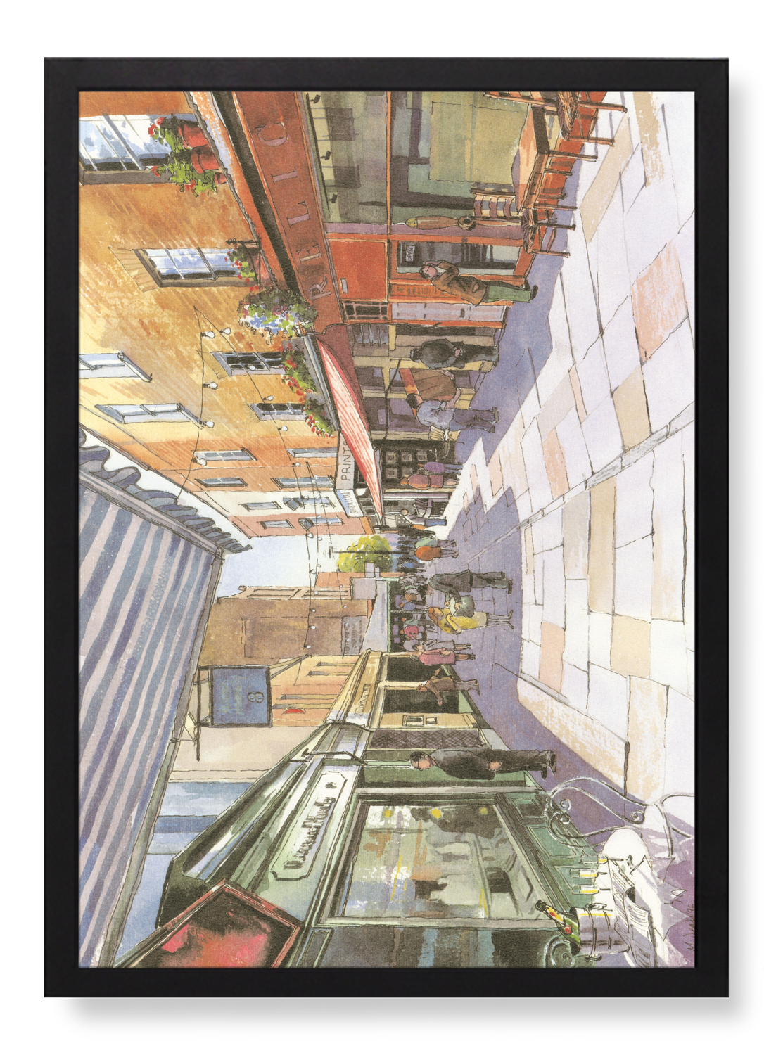Print in the frame
