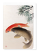 Ezen - Carps and pine - Greeting Card - Front
