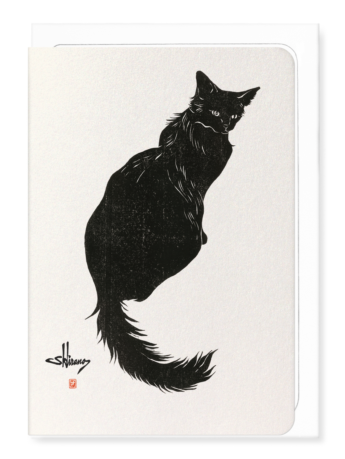 Ezen - Cat no.12 - Greeting Card - Front