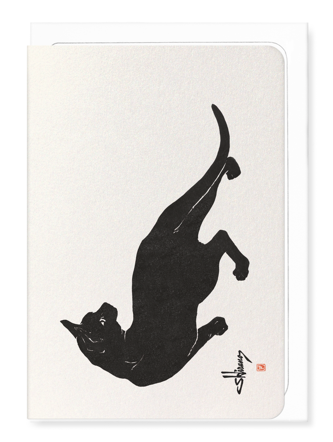 Ezen - Cat no.7 - Greeting Card - Front