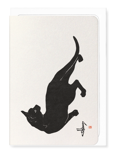 Ezen - Cat no.7 - Greeting Card - Front