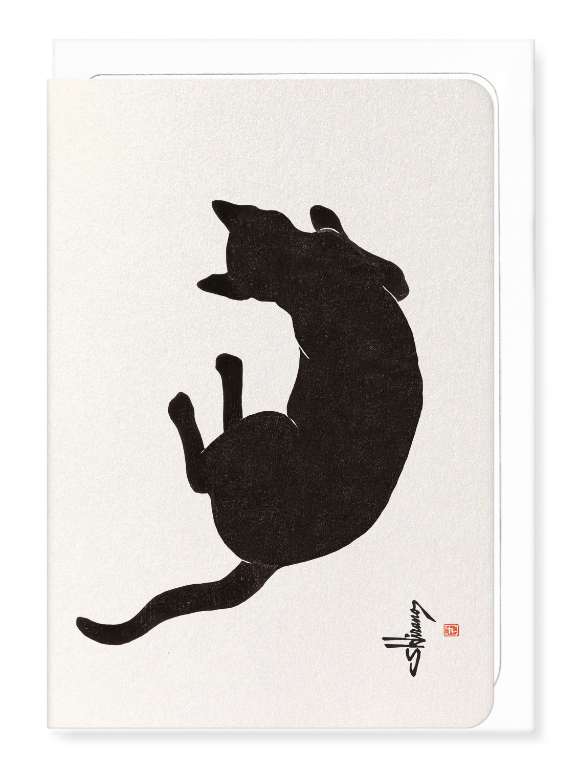 Ezen - Cat no.8 - Greeting Card - Front