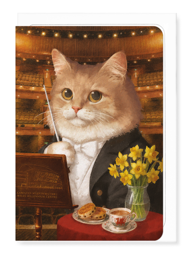 Ezen - Cath Clasurol Arweinydd WMC - Greeting Card - Front