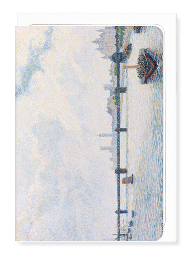 Ezen - Charing Cross Bridge (1890) - Greeting Card - Front