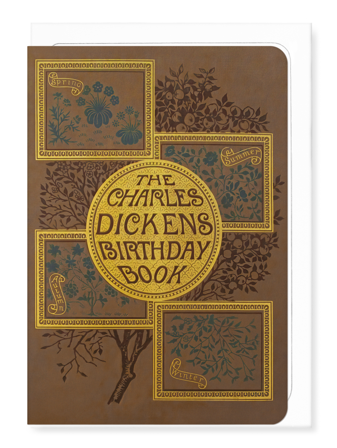 Ezen - Charles Dickens Birthday Book (1882) - Greeting Card - Front