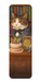Ezen - Charles Dickens birthday classic cat - Bookmark - Front
