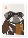 Ezen - Charles Dickens Ezen Frog - Greeting Card - Front