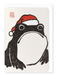 Ezen - Christmas Ezen Frog - Greeting Card - Front