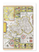 Ezen - County of Lancaster by John Speed (1610) - Greeting Card - Front