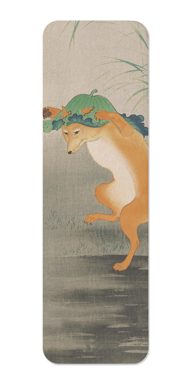 Ezen - Dancing fox (c.1910) - Bookmark - Front