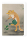 Ezen - Dancing Gardener fox - Greeting Card - Front