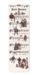 Ezen - Dickens birthday music score - Bookmark - Front