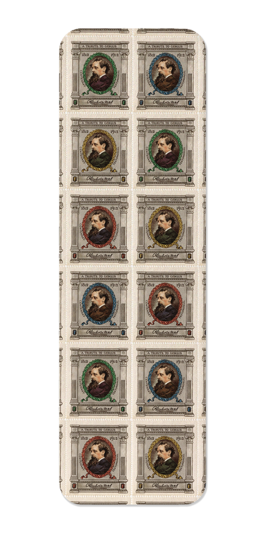 Ezen - Dickens Centenary Stamp (1912) - Bookmark - Front