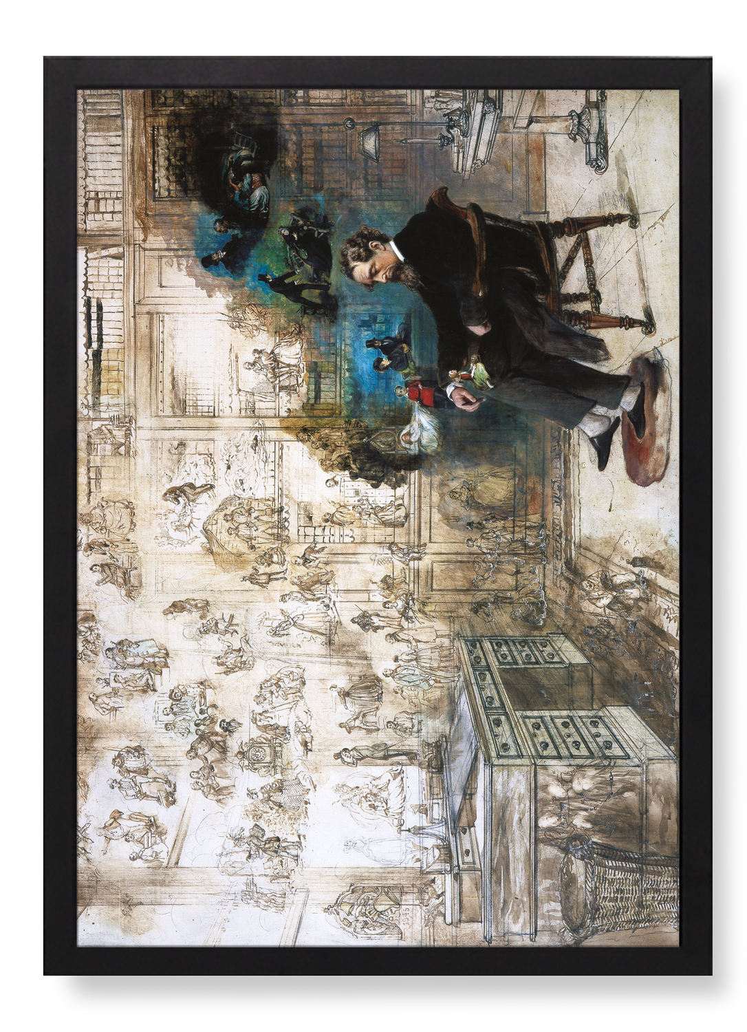 Print in the frame
