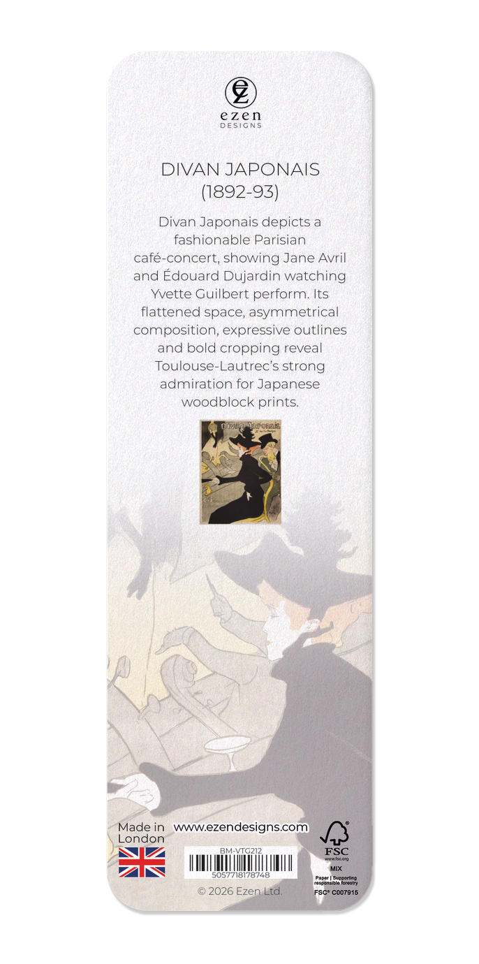 Ezen - Divan Japonais (1892-93) - Bookmark - Back
