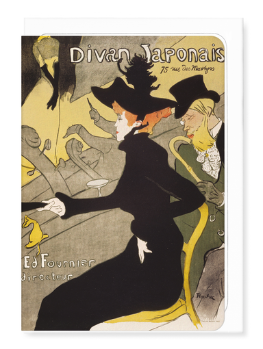 Ezen - Divan Japonais (1892-93) - Greeting Card - Front