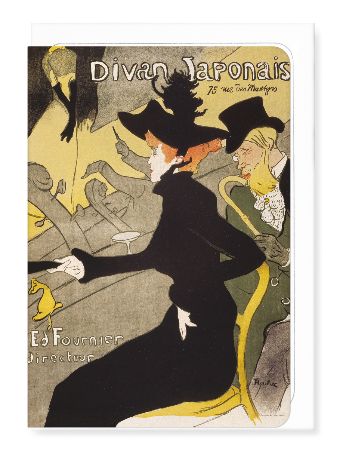 Ezen - Divan Japonais (1892-93) - Greeting Card - Front
