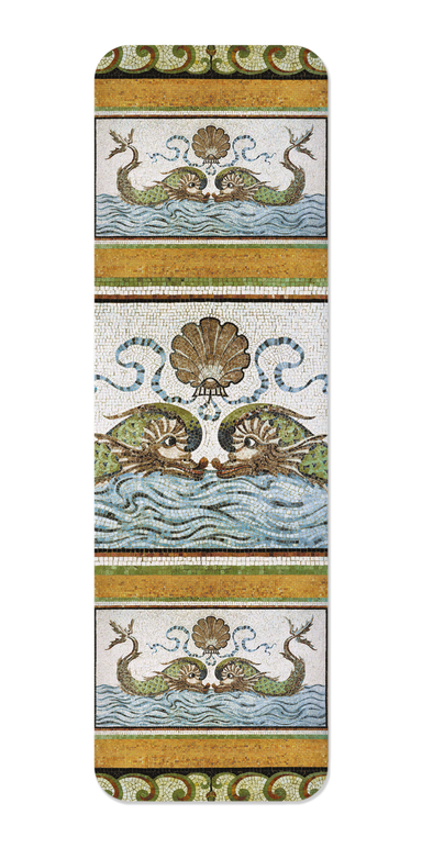 Ezen - Dolphins of The Breakers (c. 1895) - Bookmark - Front