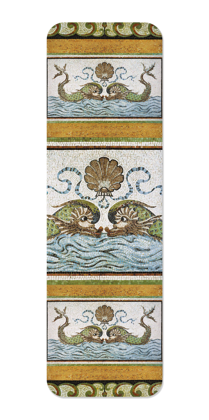 Ezen - Dolphins of The Breakers (c. 1895) - Bookmark - Front