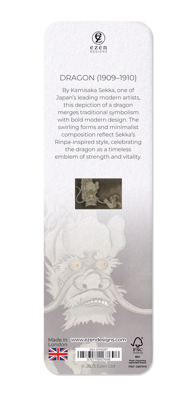 Ezen - Dragon (1909–1910) - Bookmark - Back