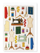 Ezen - Evolution of Fashion Tools - Greeting Card - Front