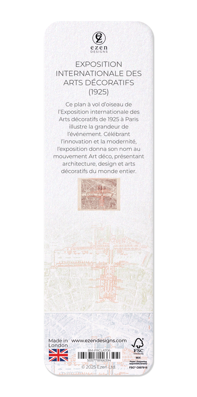Ezen - Exposition internationale des Arts décoratifs (1925) - Bookmark - Back